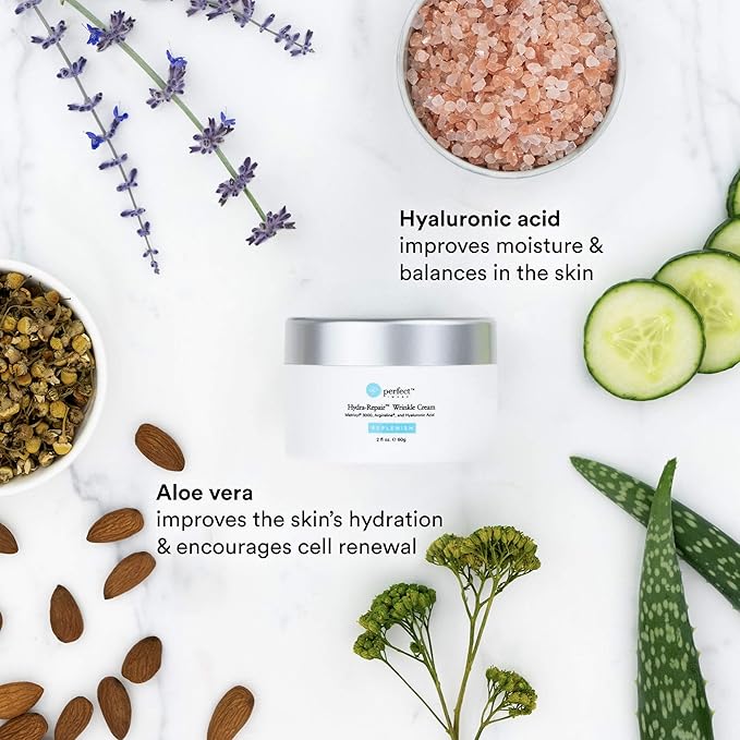 Perfect Image Hydra-Repair Wrinkle Cream for Face (Post Peel) Anti Wrinkle Cream with Matrixyl 3000 Argireline Hyaluronic Acid and Natural Botanical Extracts