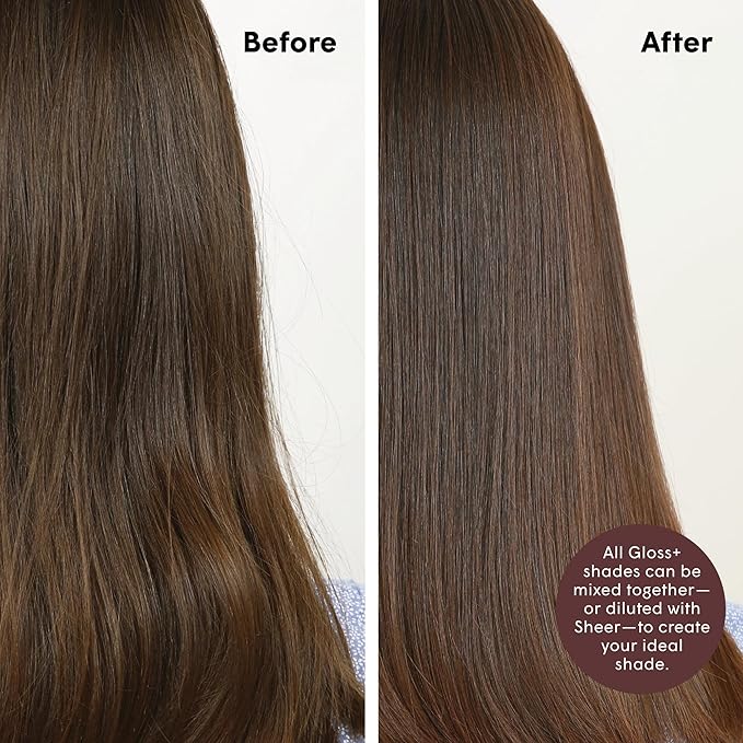 dpHUE Gloss+ Auburn - 6.5 oz (8-12 Applications) - Semi-Permanent Hair Color &amp Conditioner - Lasts Up to Eight Washes - Paraben SLS &amp SLES Sulfate Free - Vegan Leaping Bunny Certified