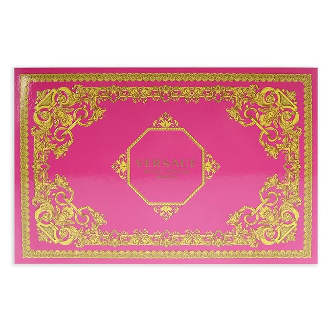 Versace Bright Crystal Absolu Women 3oz EDP Spray 3.4oz Shower Gel 3.4oz Body Lotion Bag 4 Pc Gift Set