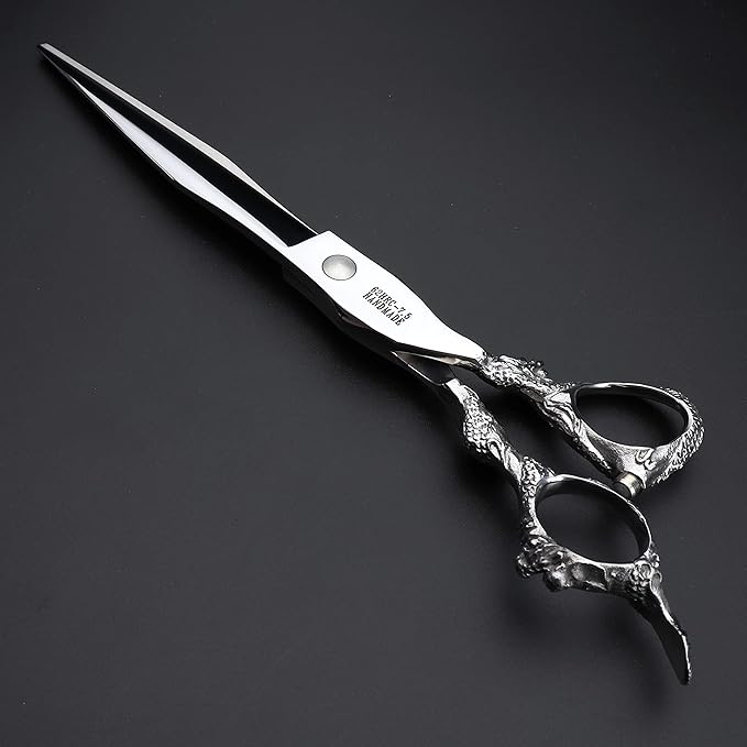 6/7/9 inch Professional Hair Cutting Thinning Scissors Barber Shears Hairdressing Salon Set (7.5 inch flat)