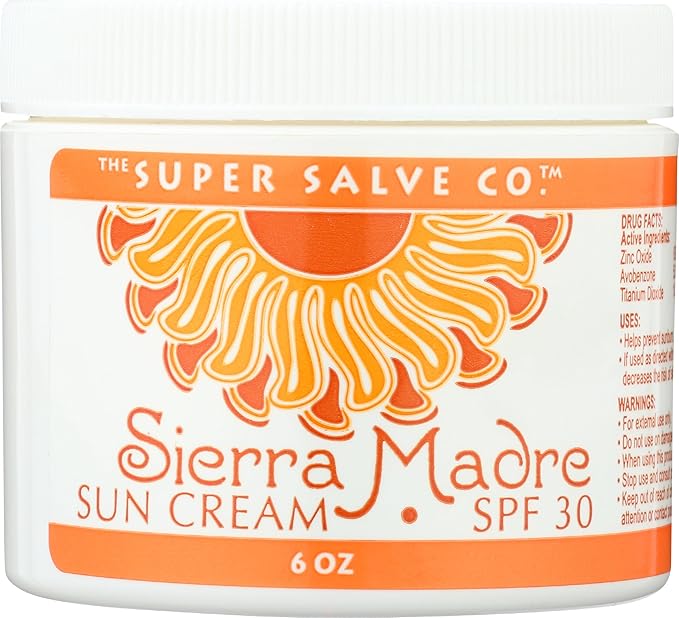 SUPER SALVE Sierra Madre Sun Cream 6 OZ
