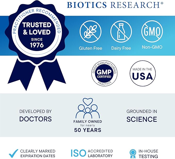 Biotics Research GI Resolve??Advanced L-Glutamine Powder Formula for Gut Lining Support &amp Healing - Optimal Gastrointestinal Function - Premium 7-Ingredient with Zinc Carnosine &amp Botanicals- 6
