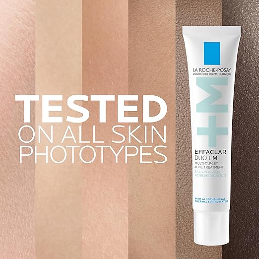 La Roche-Posay Effaclar Salicylic Acid Acne Treatment For Face Mattifying Acne Gel Cream Spot Treatment for Blackheads Whiteheads &amp Pores Prevents New Pimples Non-Greasy Sensitive Skin Safe