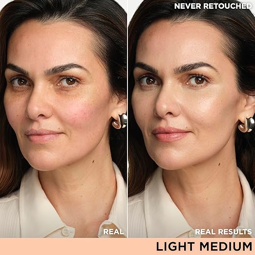 IT Cosmetics CC+ Cream Illumination - Radiant Full Coverage Foundation With SPF 50+ Color Corrector &amp Hydrating Anti-Aging Serum Hydrolyzed Collagen + Peptides Normal to Dry Skin - 1.08 fl oz