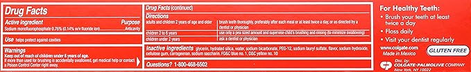 Colgate Sparkling White Whitening Toothpaste Mint - 6 ounce (6 Pack)
