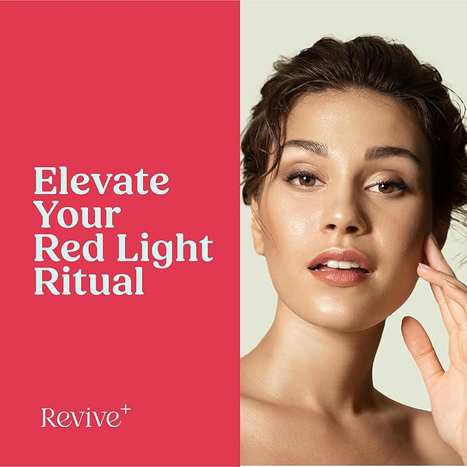 Red Light Therapy Activation Serum - Amplify Effects &amp Reduce Wrinkles with Hydrating Serum for Face - Green Tea Serum - Hydrating Face Serum Skin Care Routine - Hyaluronic Acid Serum for Face - 1