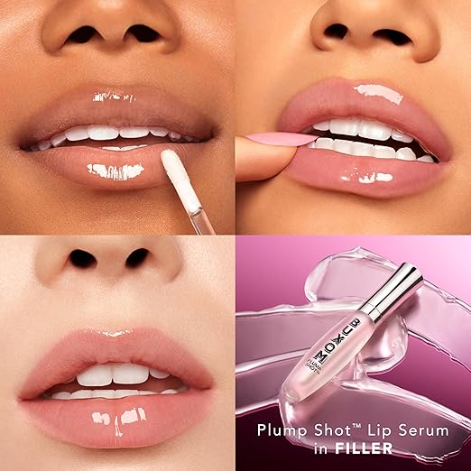 BUXOM Power-Full Plumping Lip Balm Tinted Lip Balm Plumper Enhancing Lip Moisturizer Hydrating &amp Smoothing Peptide Lip Treatment Cruelty-Free