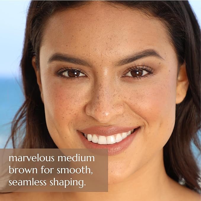 Chella Eyebrow Pencil ? Easy-to-Use Brow Definer for Shaping Filling &amp Blending ? Long-Wear Medium Brown Eyebrow Pencils for Women with Precise Tip (Medium brown)