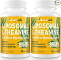L-Theanine 800mg Supplement with GABA and Magnesium Glycinate - Natural Compound Sleep and Relaxation (120 Softgels)