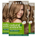 Clairol Natural Instincts Demi-Permanent Hair Dye 7 Dark Blonde Hair Color Pack of 3