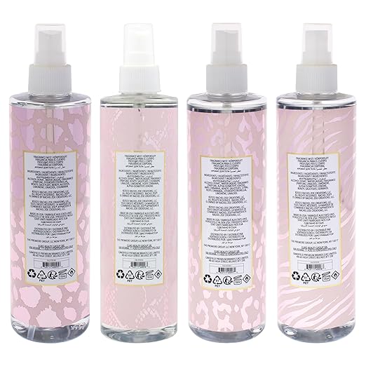 Rachel Zoe Fragrance Mist Gift Set for Women ? 4 Pc Kit Empowered Warrior Fearless Instinct 10 oz Each