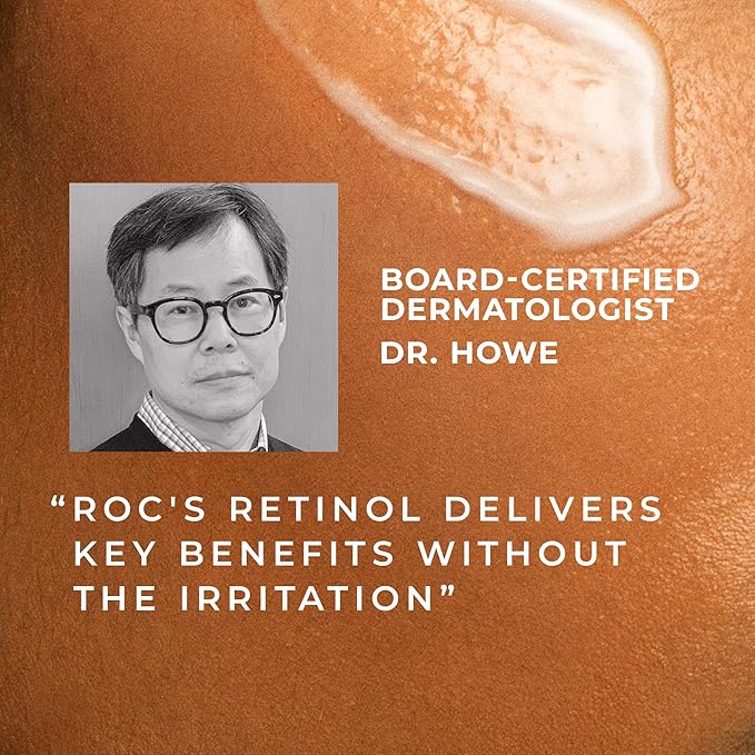 RoC Retinol Correxion Deep Wrinkle Retinol Face Serum with Ascorbic Acid Anti-Aging Treatment for Fine Lines Dark Spots Post Acne Scars 1 Oz (Packaging May Vary)