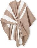 Moss Rose Women's Shawl Wrap Poncho Ruana Cape Open Front Cardigan Shawls for Fall Winter