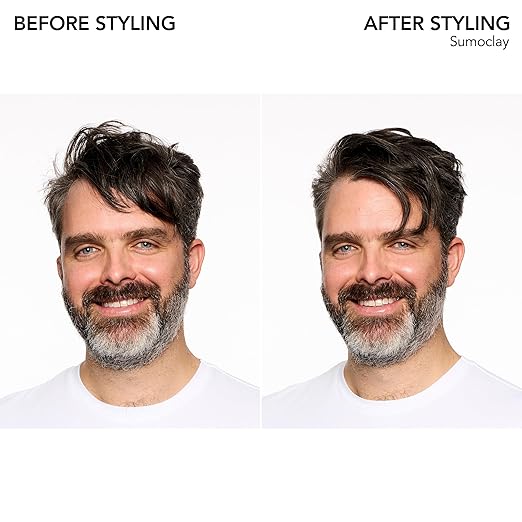 Bumble and bumble. Sumoclay Matte Texture Clay | Workable Texture Moldable Hold + Matte Finish | Wavy Straight 1.5 Ounce