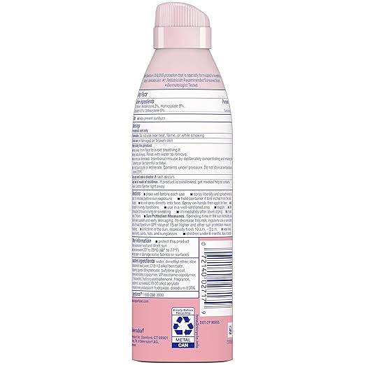 Coppertone WaterBabies Baby Sunscreen Spray SPF 50 Spray On Sunscreen for Babies Water Resistant 6 Oz Pack of 3
