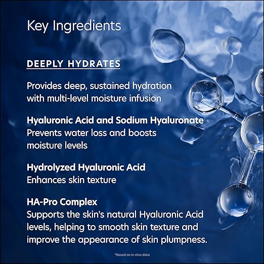 PCA SKIN Hyaluronic Acid Boosting Face Serum Hyaluronic Acid Serum for Face Made with Niacinamide and Ceramides Helps Reduce Fine Lines and Wrinkles and Delivers 24-Hour Moisturization 1 oz Pump
