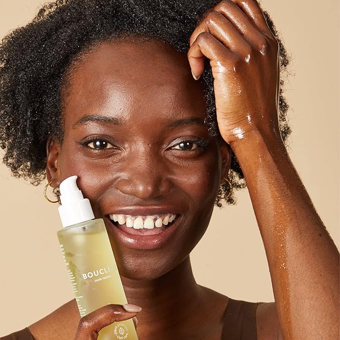 Boucl?me Revive 5 Hair Oil - Made from Moringa Mongono and Daikon Seed Oil - Prevent Hair fall Anti Dandruff and Frizz Free - Improves Shine and Color - 97% Naturally Derived and Vegan- 3.3 fl oz