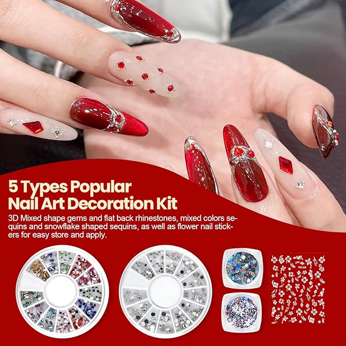 Lavender Violets 73 Pcs Gel Nail Polish Kit with U V Light 45 Colors with Nail PrimerBuilder BaseMatte &amp Glossy Top Coat Soak Off Manicure Tools Gifts for Women LA06