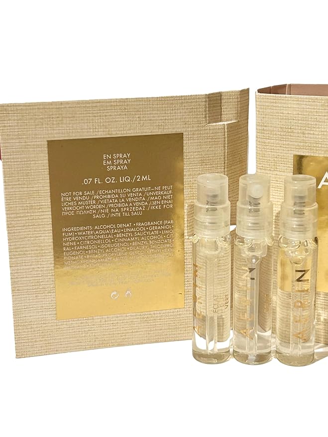 AERIN ECLAT DE VERT Parfum Sample Women Perfume Spray Vials 2 ml / 0.07 oz - set of 3