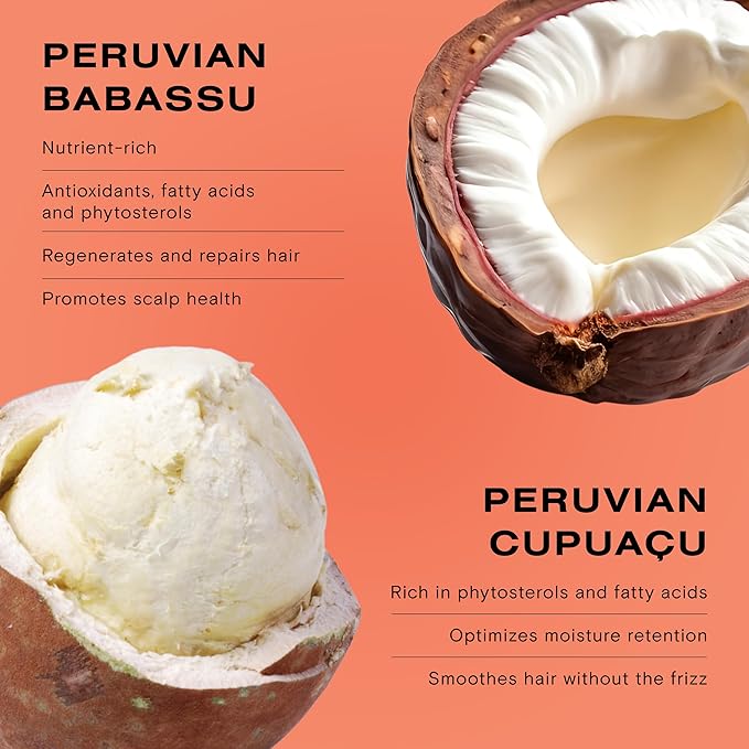 Ceremonia Mascarilla de Babassu Oil and Cupua?u Butter Deep Conditioning Hair Mask 7.8 Fl Oz | 230 mL