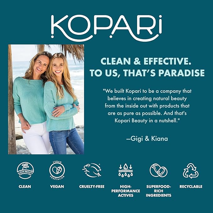 Kopari PURE PROTECT 100% Mineral Sunscreen Stick SPF 50+ Clear Zinc Oxide Face and Body Sunscreen with Hydrating Argan Oil Shea Butter Sheer Finish Ultra-Portable for Easy Reapplication