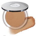 P?R MINERALS 4-in-1 Pressed Mineral Makeup Powder Foundation with SPF 15 - Concealer &amp Finishing Compact Pressed Powder for Face - Buildable Medium to Full Coverage Foundation Powder