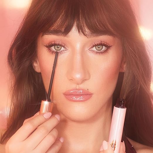 Charlotte Tilbury Pillow Talk Push Up Lashes Mascara - Lengthening Mascara with 24HR Vertical Lift Effect for Instant Volume Length &amp Definition - Smudge-Proof Formula