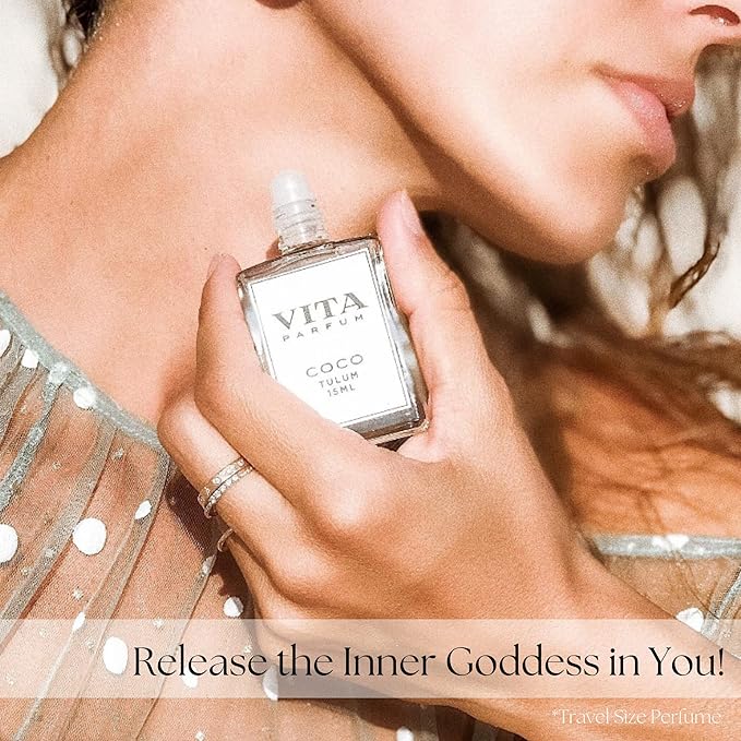 Vita Parfum Fig Patchouli Perfume Oil - Long Lasting Rich Earthy and Woody Patchouli Scent with Green Moss Sandalwood and Cedarwood Accents - All Natural Oil Woody Perfume for Women - 15 ml