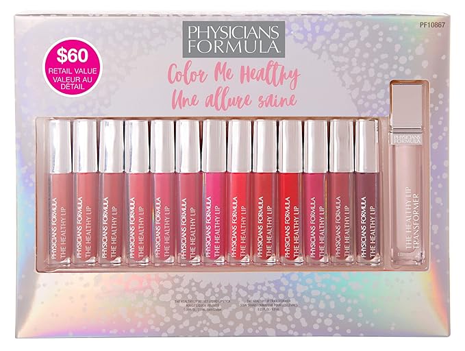 Physicians Formula Holiday Kits Color Me Healthy Liquid Lipstick Set