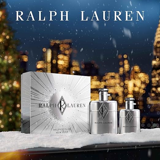 Ralph Lauren - Ralph's Club New York - Men's Cologne Set ($136 Value) - Eau de Parfum - 3.7 Fl Oz Full Size &amp 2.0 Fl Oz Travel Size Fragrances