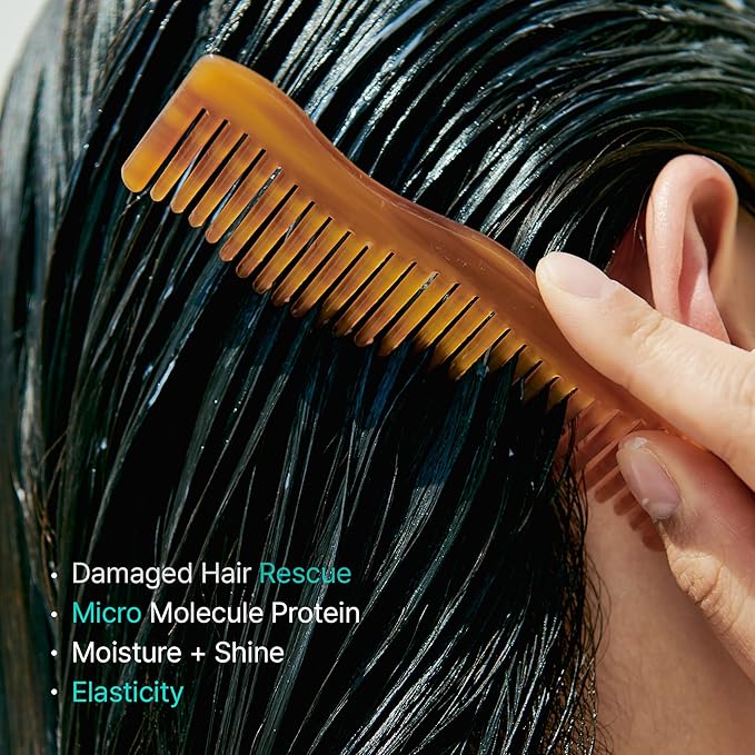 LADOR Hydro LPP Keratin Hair Treatment - Anti Frizz Conditioner Mask for Dry Damaged Color Treated Gray Hair - Hydrolyzed Collagen (3. 16.9 Fl Oz)