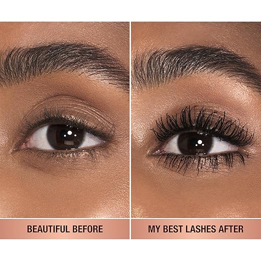 Charlotte Tilbury Pillow Talk Push Up Lashes Mascara - Lengthening Mascara with 24HR Vertical Lift Effect for Instant Volume Length &amp Definition - Smudge-Proof Formula