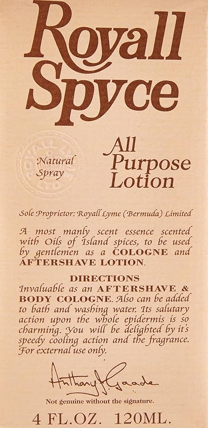 Royall Spyce/Royall Fragrances All Purpose Lotion Spray 4.0 Oz (M)
