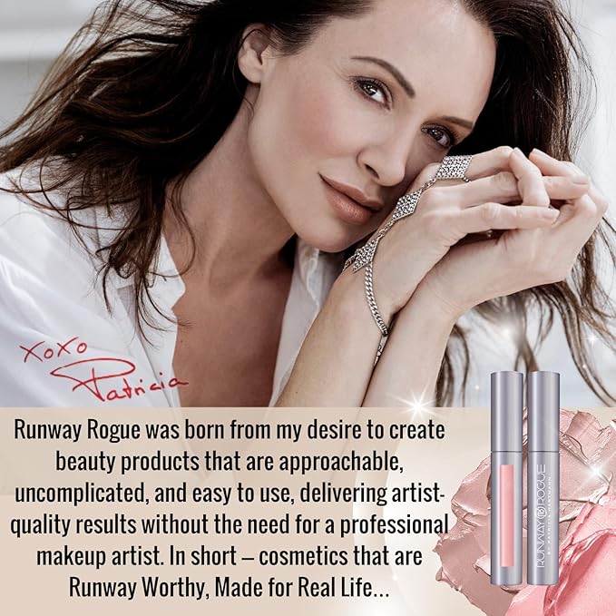 Runway Rogue LuxGloss Lip Gloss Trio High-Pigment Shimmer Lip Gloss Set (?˜Photo Filter???˜Catwalk???˜Strike a Pose??