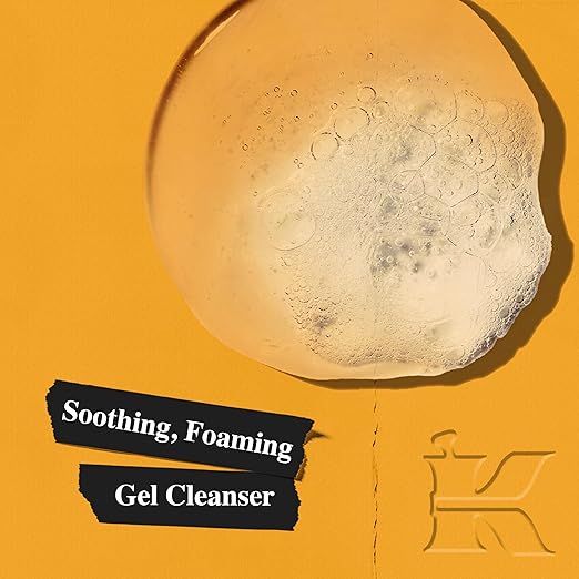Kiehl's Calendula Deep Cleansing Face Wash Balances Skin While Gently Removing Impurities Soothing and Refreshing Boosts Moisture Barrier for Soft-Feeling Skin Paraben and Sulfate Free