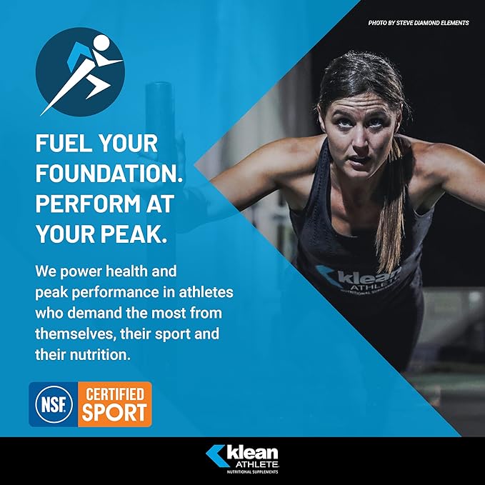 Klean Athlete Klean Essential Aminos + HMB - Blend of Essential Amino Acids - with HMB Vitamin D3 &amp Glutamine for Lean Muscle Mass - 9.7 Ounces - Natural Orange Cream Flavor