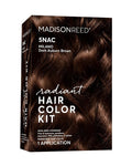 Madison Reed Radiant Hair Color Kit | 5NAC Dark Chocolate Brown with Copper-Auburn Undertones (Milano Brown) 100% Gray Hair Coverage | Dimensional Permanent Hair Dye | PPD &amp Ammonia-Free | 1 Pack