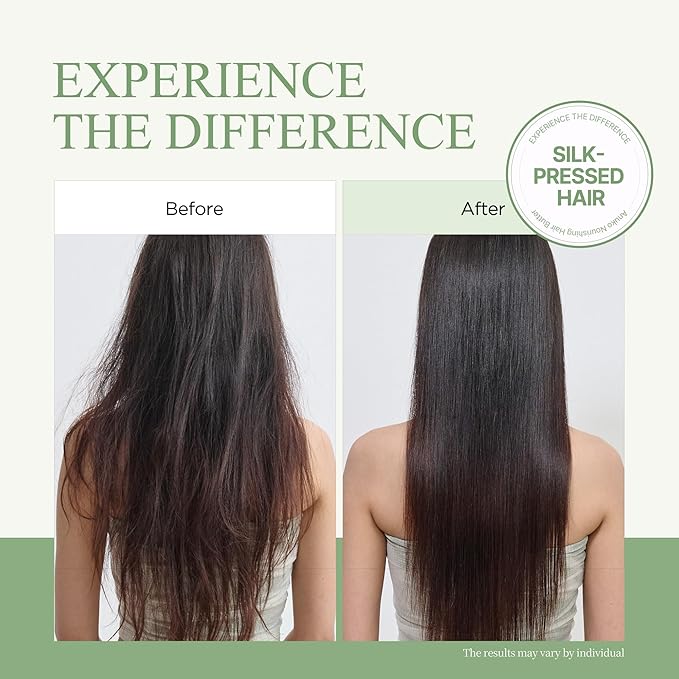Nourishing Hair Butter for Damaged Hair 6.7 oz Shea Butter &amp Green Tea Korean Hair Care Hair Treatment Mask Vegan Protein