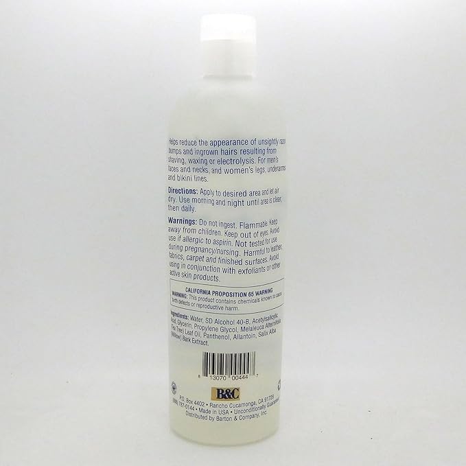 B&ampC Skin Tight Product for Razor Bumps &amp Ingrown Hairs-Extra Strength(12 oz)