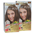Bigen One Push 3 Light Brown - 2 Pack