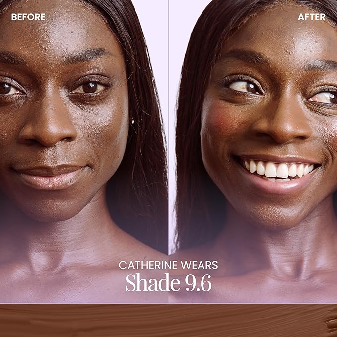 Naked Sundays BeautyScreen??SPF 50 Mineral Peptide Foundation Tint ? 2-in-1 Skin Tint &amp Mineral Sunscreen | Radiant Buildable Coverage Acne-Safe Infused with Peptides (9.6. Rich Neutral 1.01 o