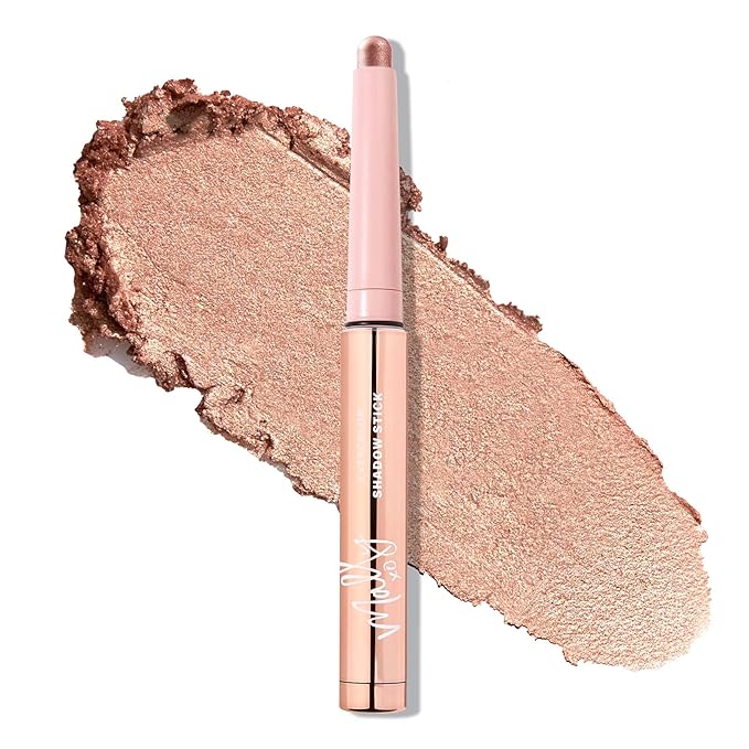 Mally Beauty Evercolor Eyeshadow Stick - Beachy Bronze Shimmer - Waterproof and Crease-Proof Formula - Easy-to-Apply Buildable Color - Cream Shadow Stick