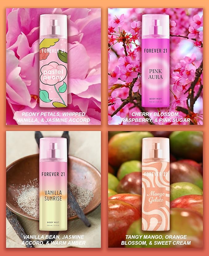 Forever 21 100ml Body Mist Coffret