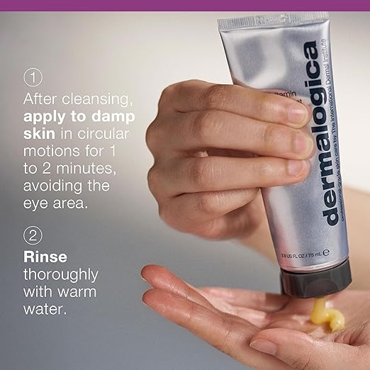 Dermalogica Multivitamin Thermafoliant Face Exfoliator Scrub with Salicylic Acid and Retinol - Anti-Aging Immediately Reveal Smoother and Fresher Skin 2.5 Oz