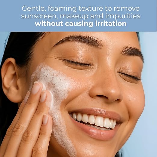 EltaMD Skin Recovery Amino Acid Foaming Facial Cleanser Gentle Face Cleanser for Sensitive Skin