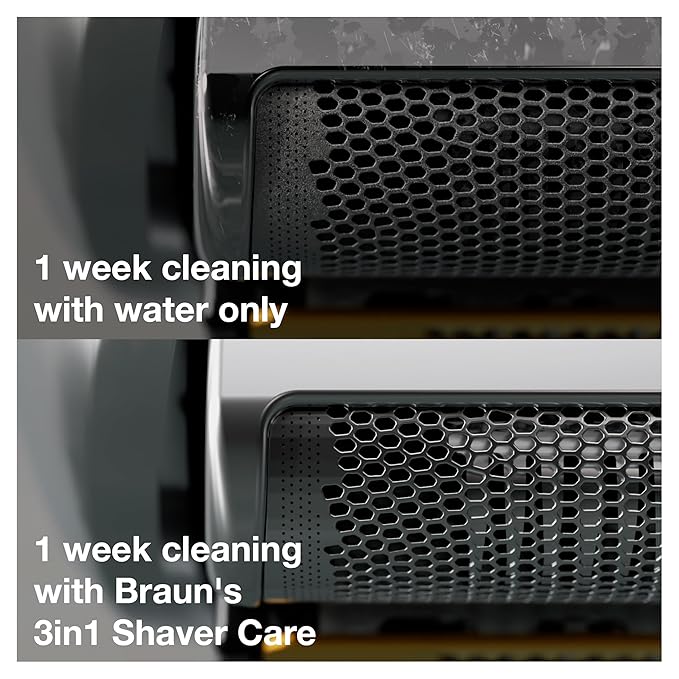 Braun Clean &amp Renew Refill Cartridges CCR Replacement Shaver Cleaner Liquid Solution for Clean&ampCharge System Pack of 6