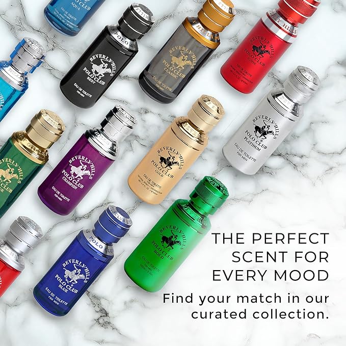 Beverly Hills Polo Club SEXY - Oriental Woody Cologne for Men - Timeless Fresh &amp Masculine Fragrance Scent - Eau De Toilette Spray 3.40fl.oz / 100ml