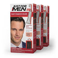 Just For Men Easy Comb-In Color Mens Hair Dye Easy No Mix Application with Comb Applicator - Darkest Brown A-50 Pack of 3