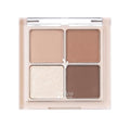 rom&ampnd Better Than Eyes N Series (N01 Dry Willow Flower) Korean Eye Shadow Mini Palette 4 Essential basic Shades