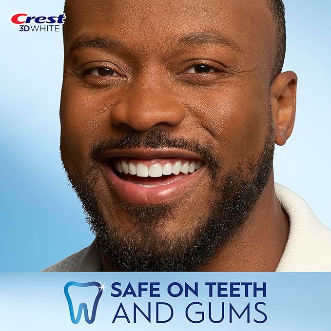 Crest 3D Whitestrips Sensitive At-Home Teeth Whitening Kit 18 Treatments Gently Removes 15 Years of Stains Crest Whitestrips Teeth Whitening Kit